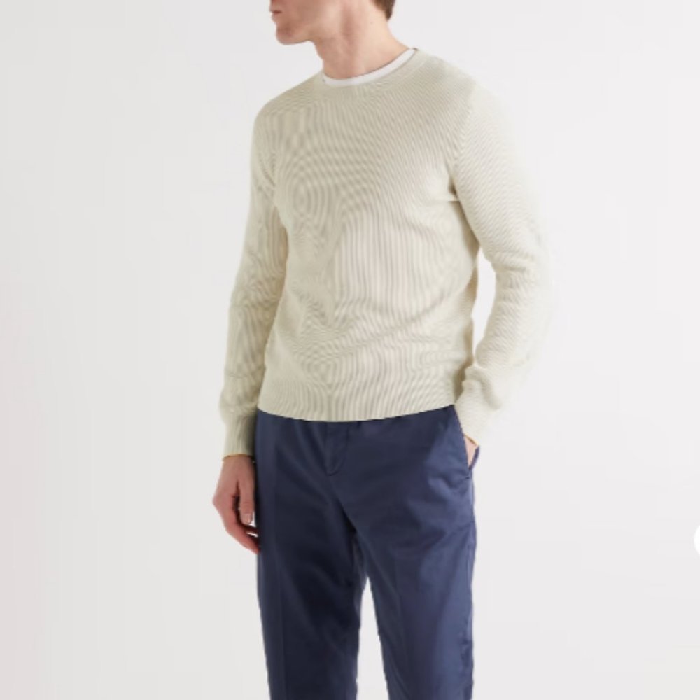 Brunelle Cucinelli Cashmere Ribbed Sweater